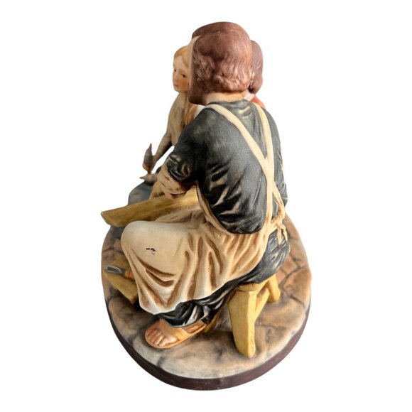 1978 Ceramica Excelsis Holy Family Workshop Figurine Made in Mexico - Picture 2 of 7